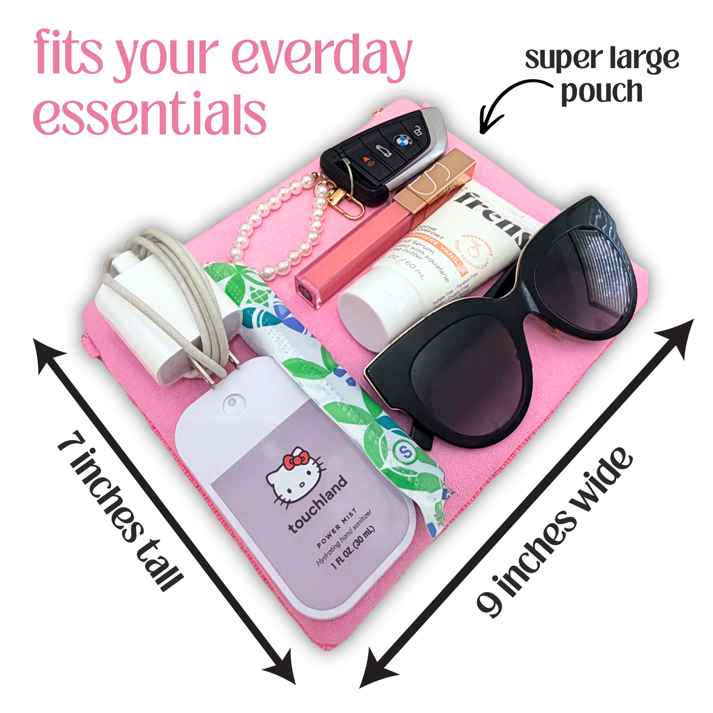 SUPER LARGE Hand-Beaded Convertible Bags