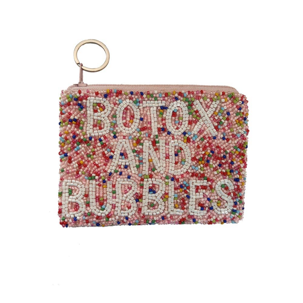 Botox & Bubbles Coin Purse