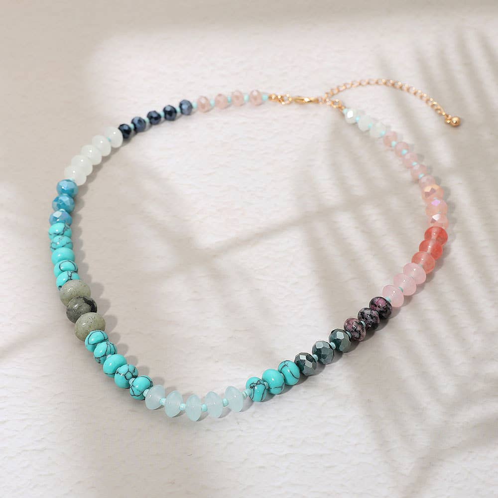 Gradient Beaded Necklace