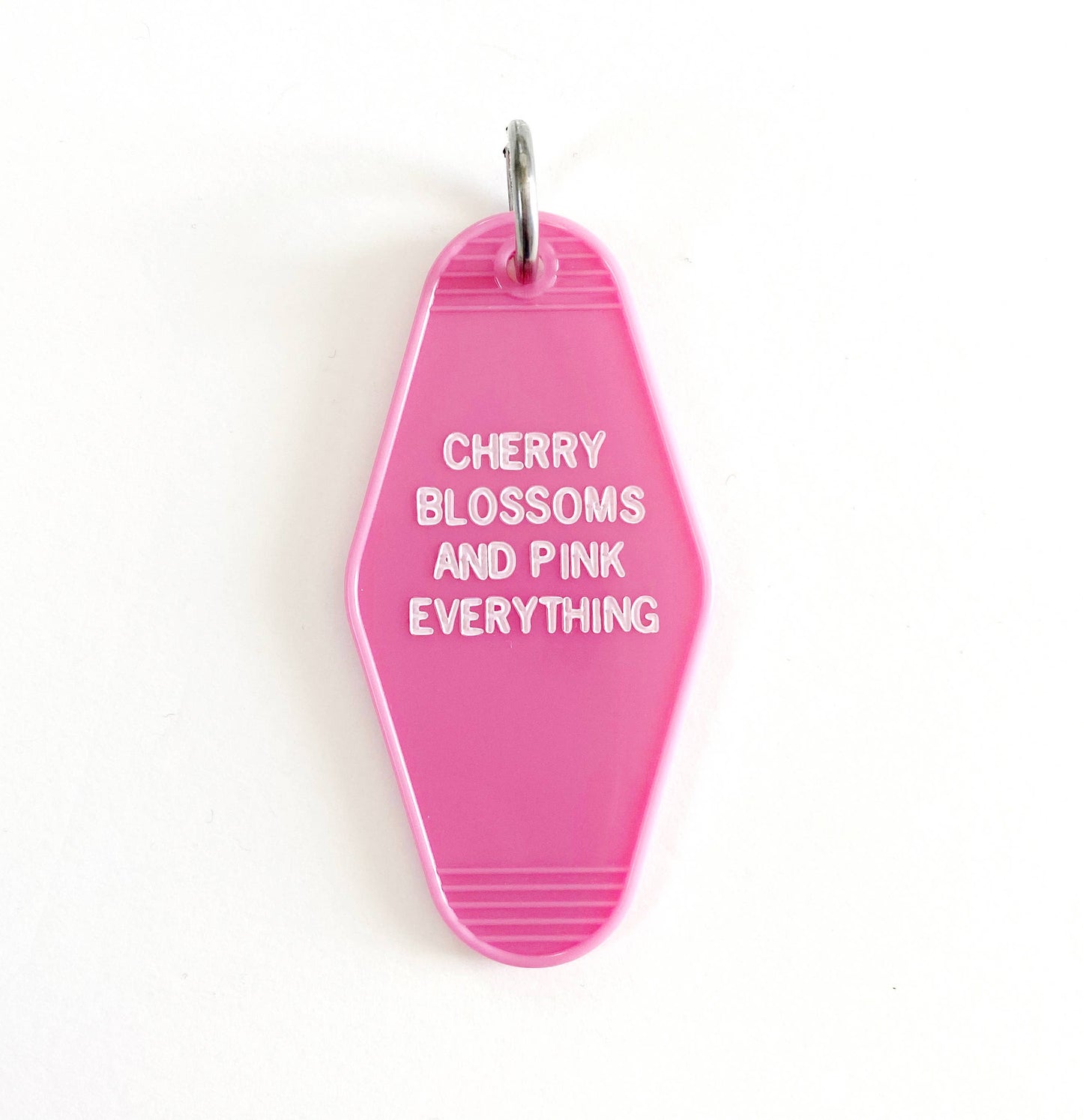 Cherry Blossoms Motel Keychain