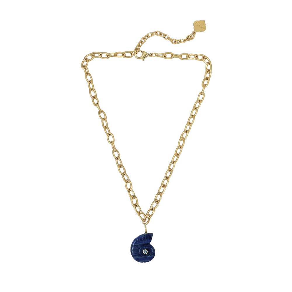 Trinity Necklace - Surf - Gold