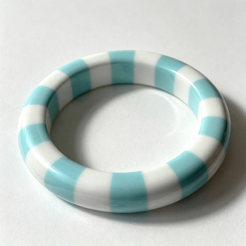 Striped Chunky Bangle
