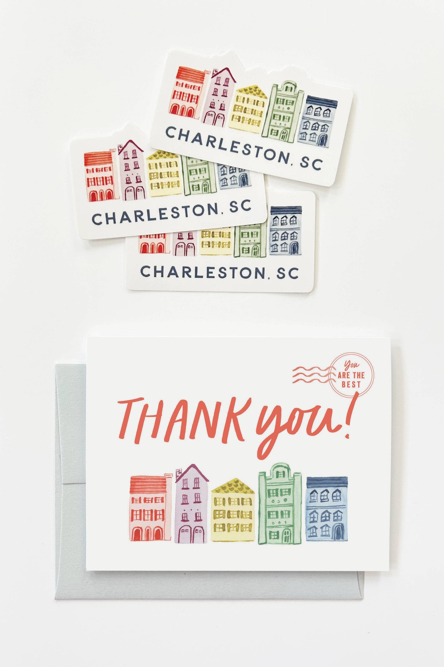 Watercolor Rainbow Row Sticker