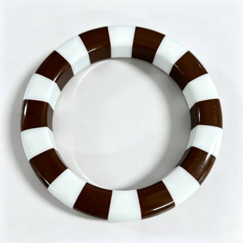 Striped Chunky Bangle