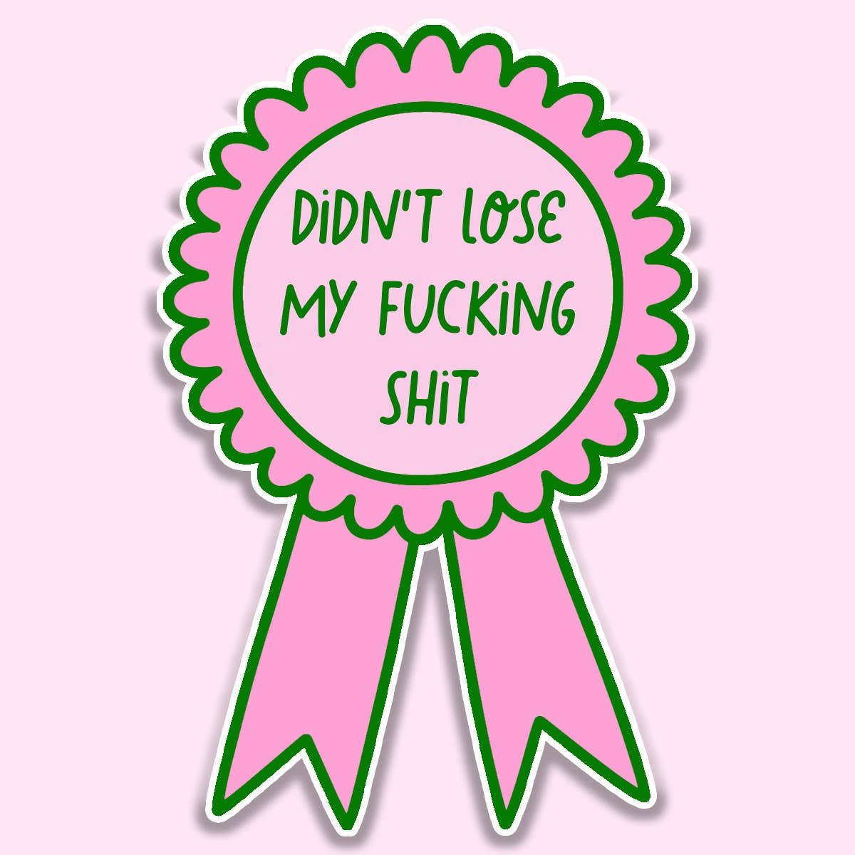 Funny Sticker You’re Doing Great Sweetie Vinyl Sticker Decal