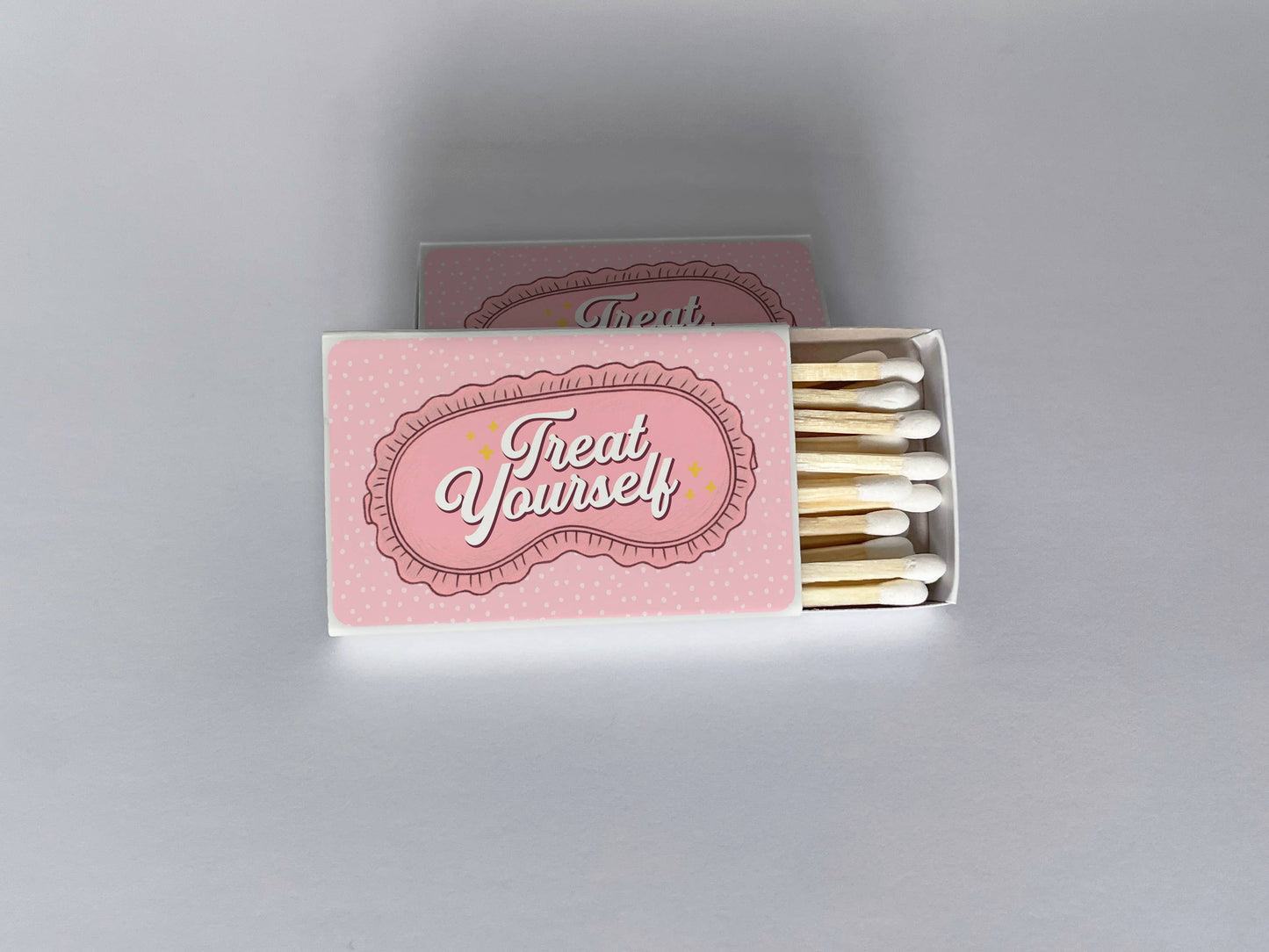 Treat Yourself Face Mask Pink Matchbook