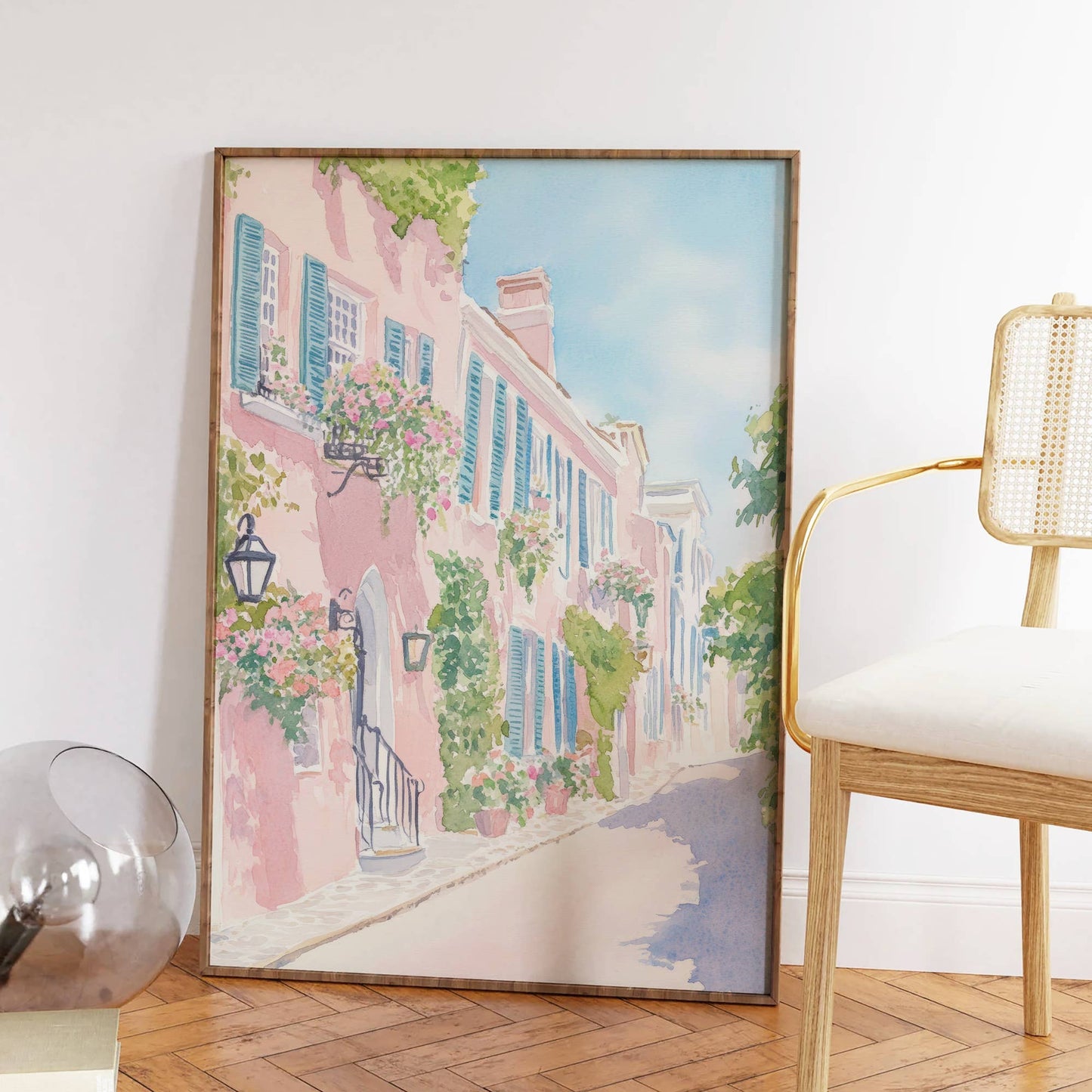 Charleston House Art Print