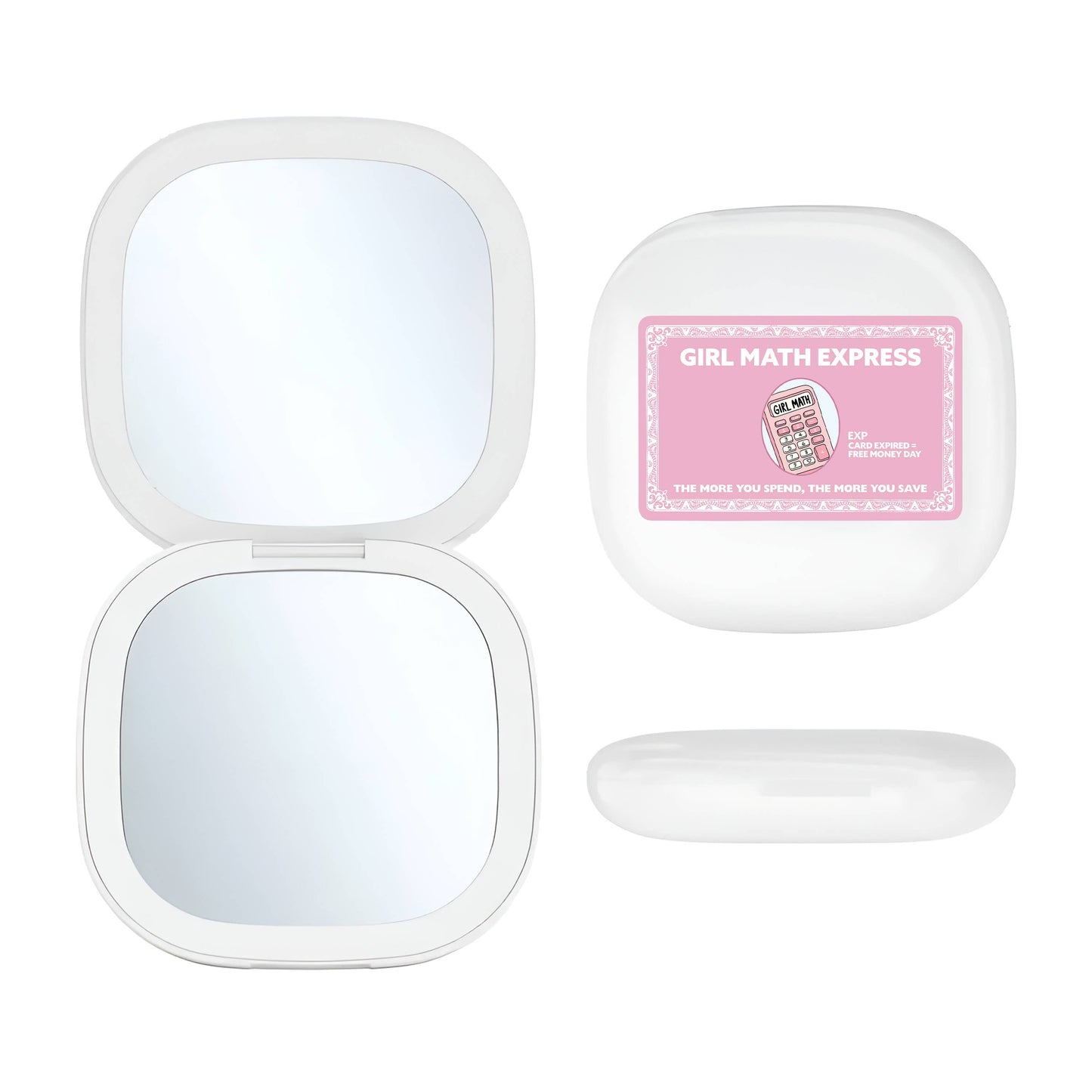 Compact/LED Mirror - Girl Math Express