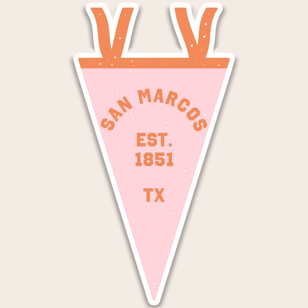 Charleston Vintage Flag Sticker – City, State & Year Souvenir