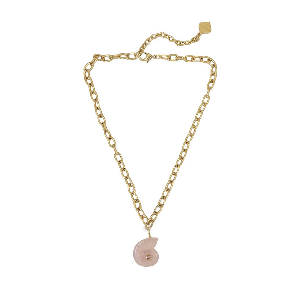 Trinity Necklace - Surf - Gold