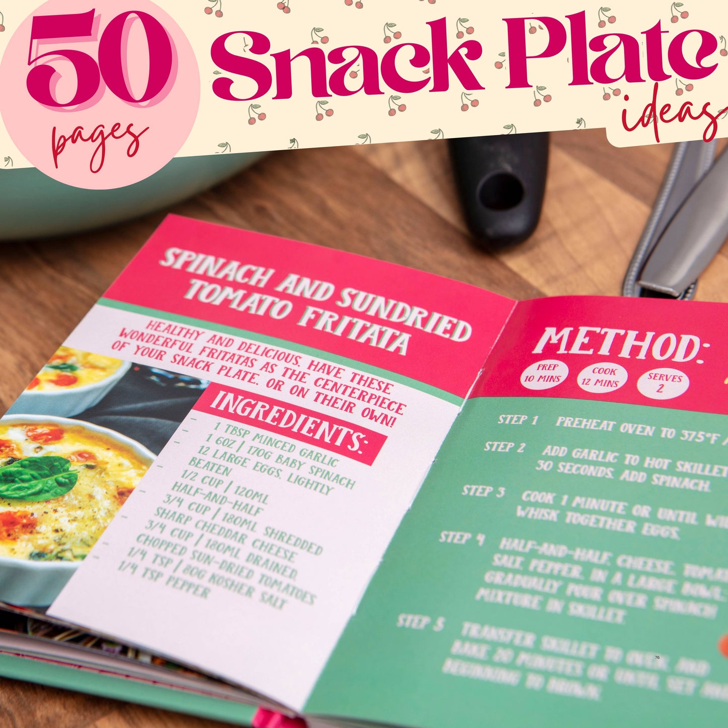 Girl Dinner: 50 Small Snack Plate Ideas Recipe Gift Book