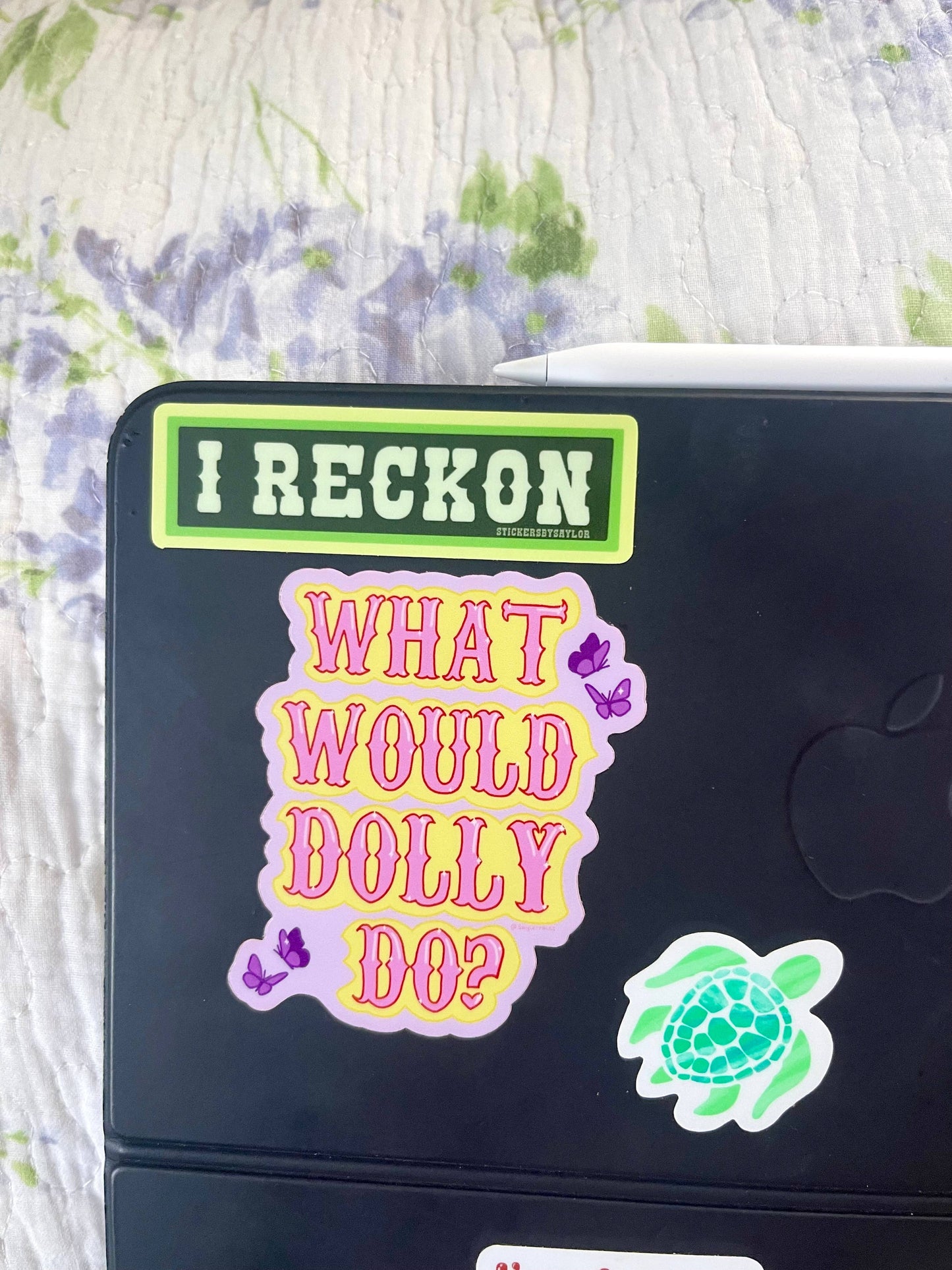 I Reckon Funny Southern Saying Vinyl Sticker