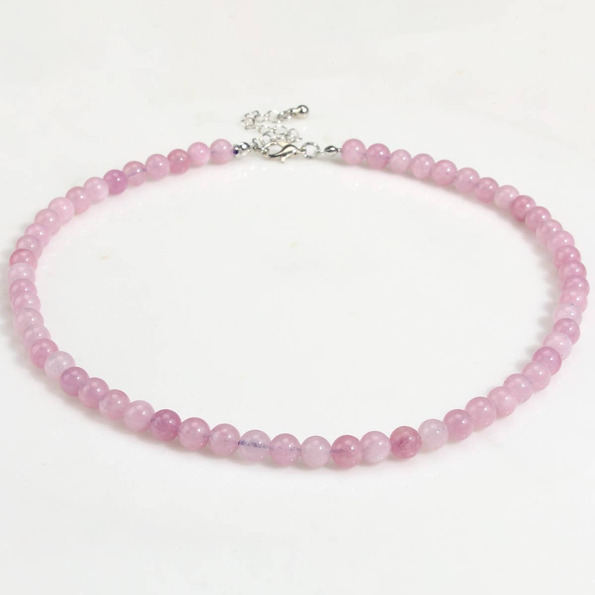 Purple-Pink Beaded Versatile Necklace