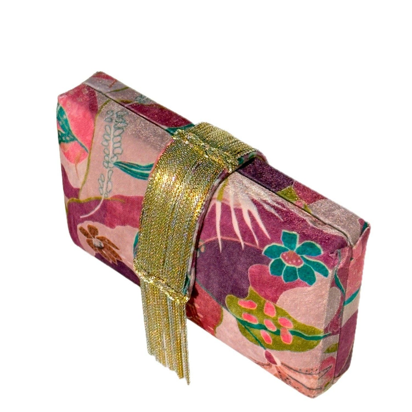 Petals Fringe Clutch