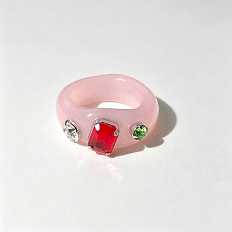 Chunky Gem Ring