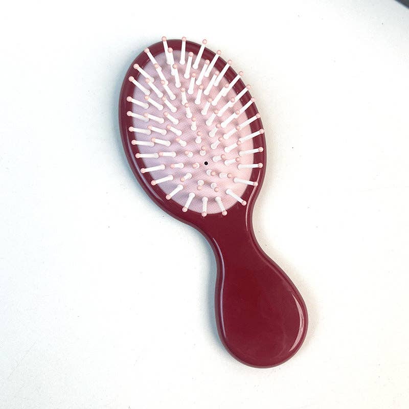 Stylish Colorful Oval Acetate Air Cushion Combs