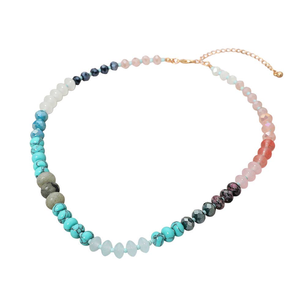 Gradient Beaded Necklace