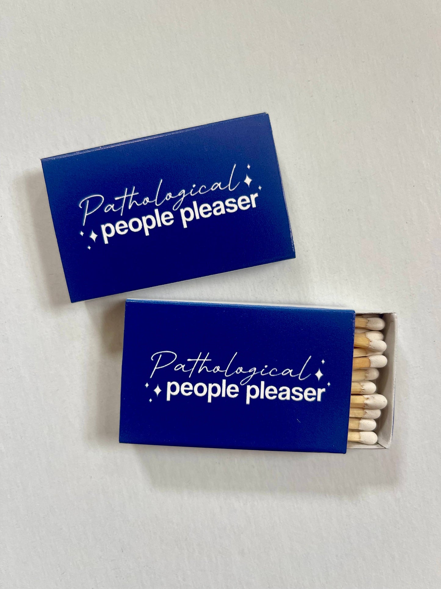 Pathological People Pleaser Midnight Blue Match Boxes