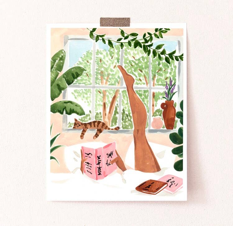 Bored in the House Art Print