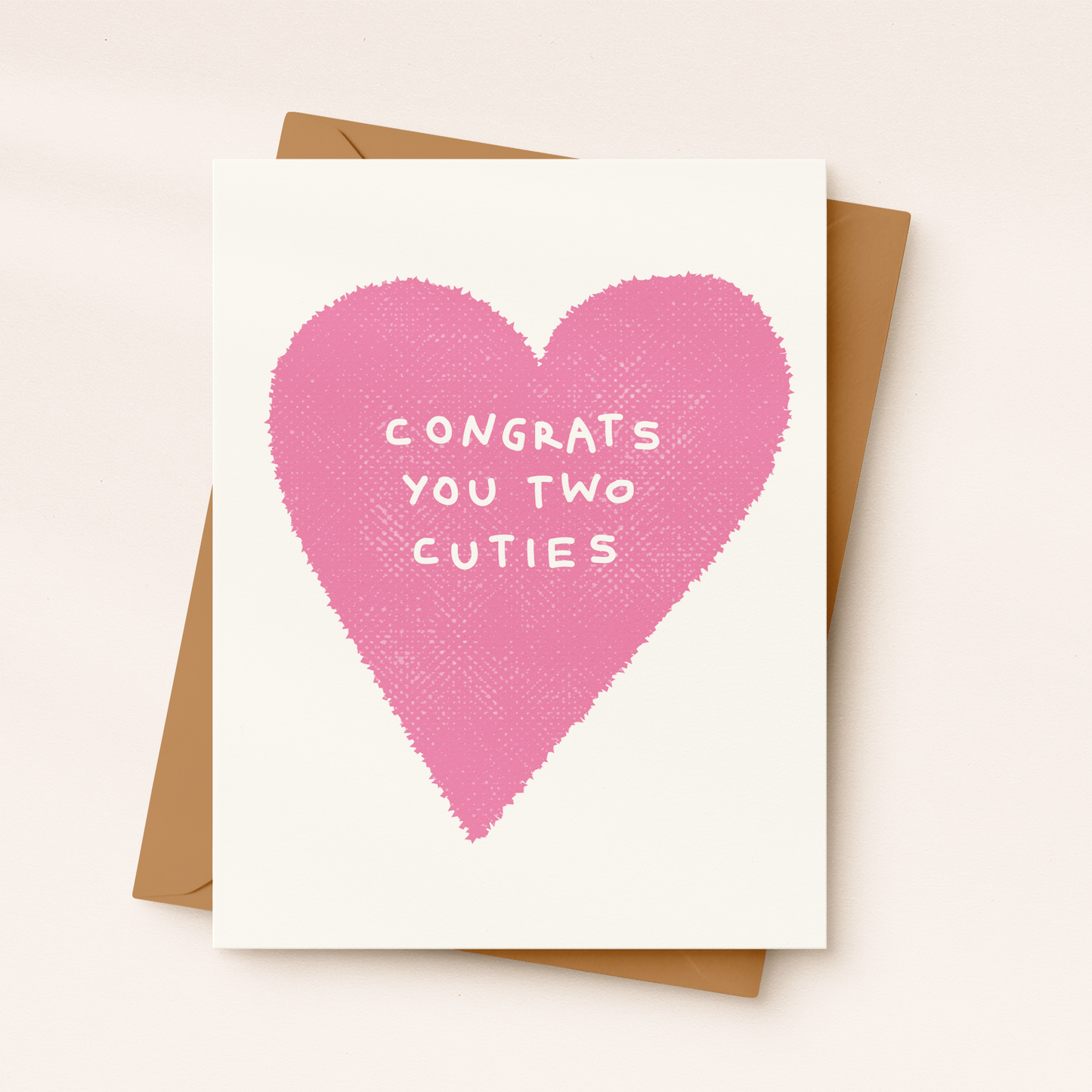 Congrats You Two Cuties | Wedding Card | Engagement Card