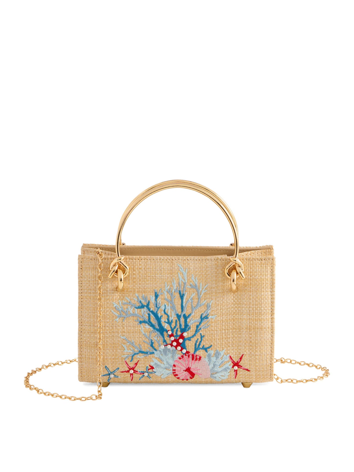 LEILA MINI BAG,NATURAL
