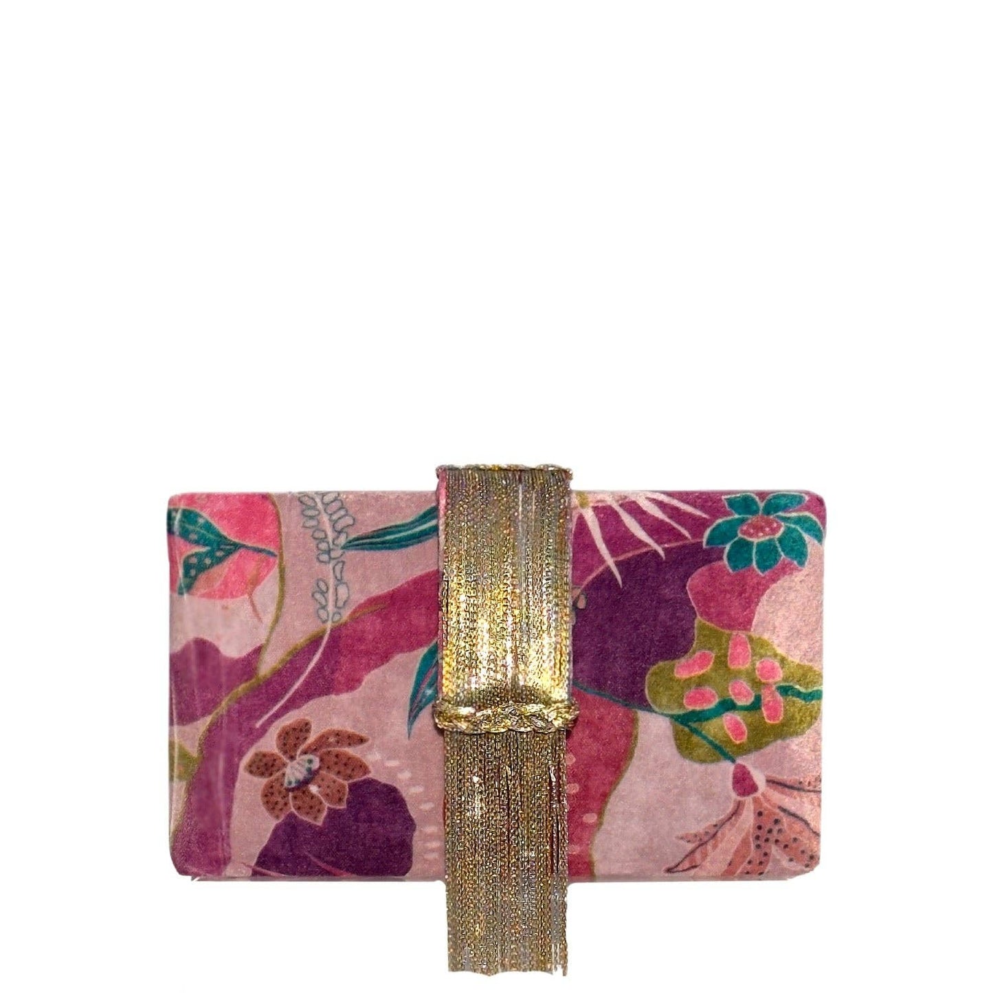 Petals Fringe Clutch
