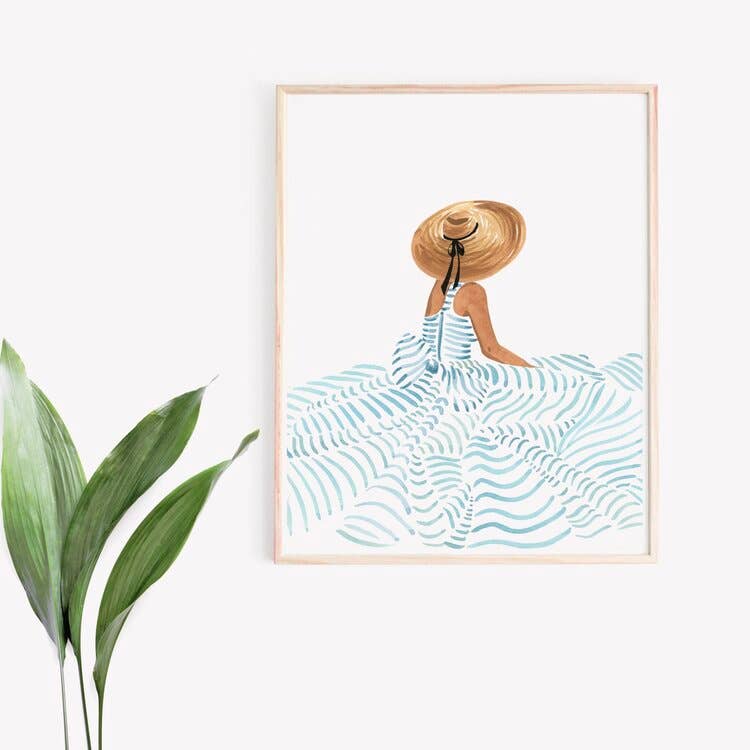 Madame Fleur II Art Print