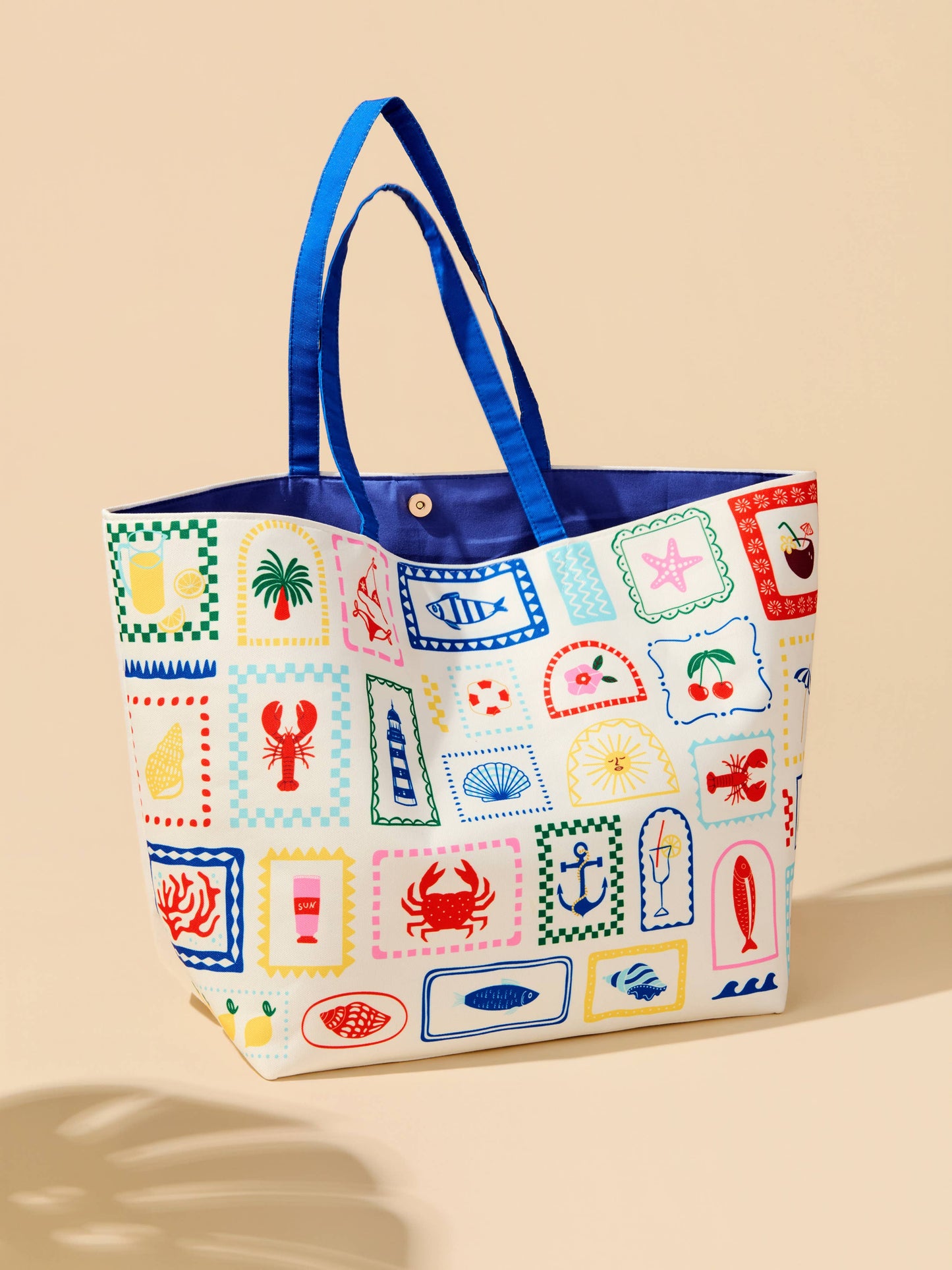 SEASIDE CARRYALL TOTE,MULTI
