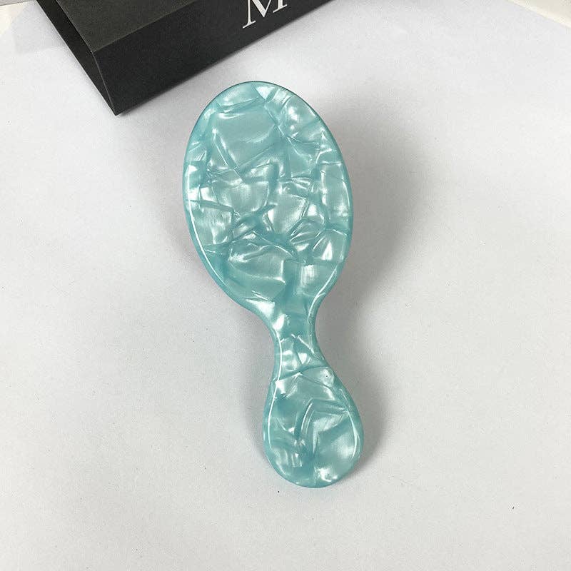 Stylish Colorful Oval Acetate Air Cushion Combs