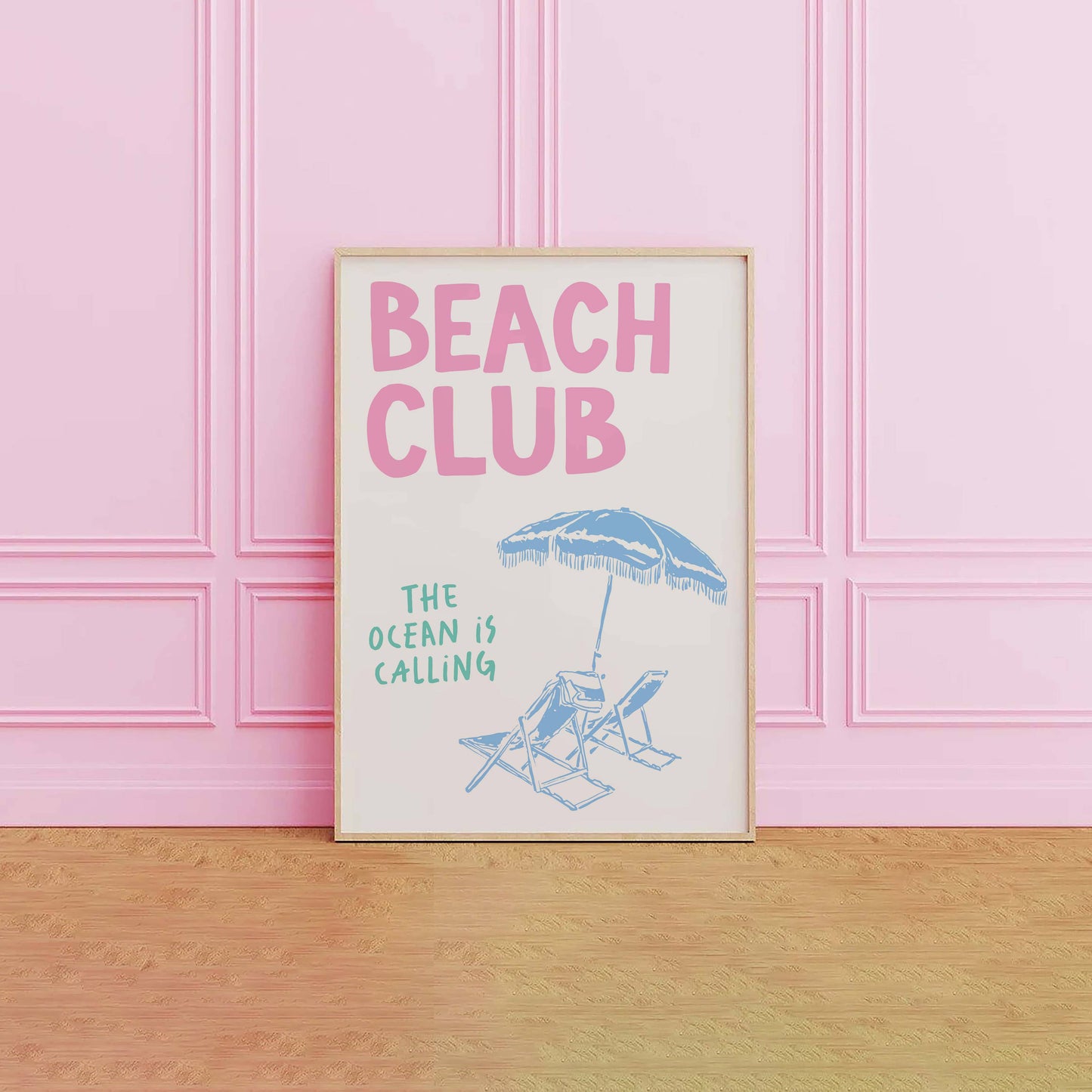Beach Club Print