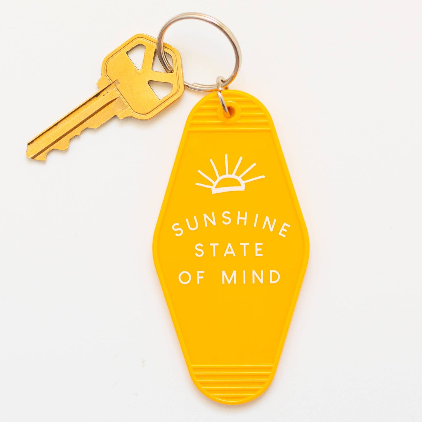 Sunshine State of Mind - Retro Hotel Keychain