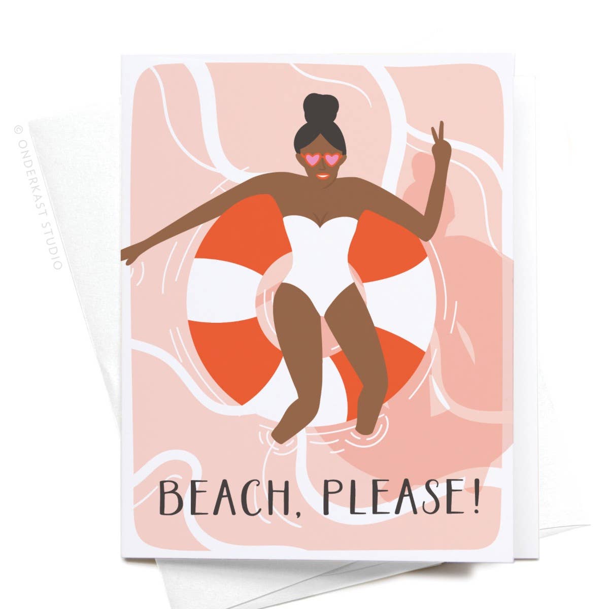 Beach, Please! Greeting Card