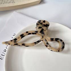 Large Bow Hair Claw Clip