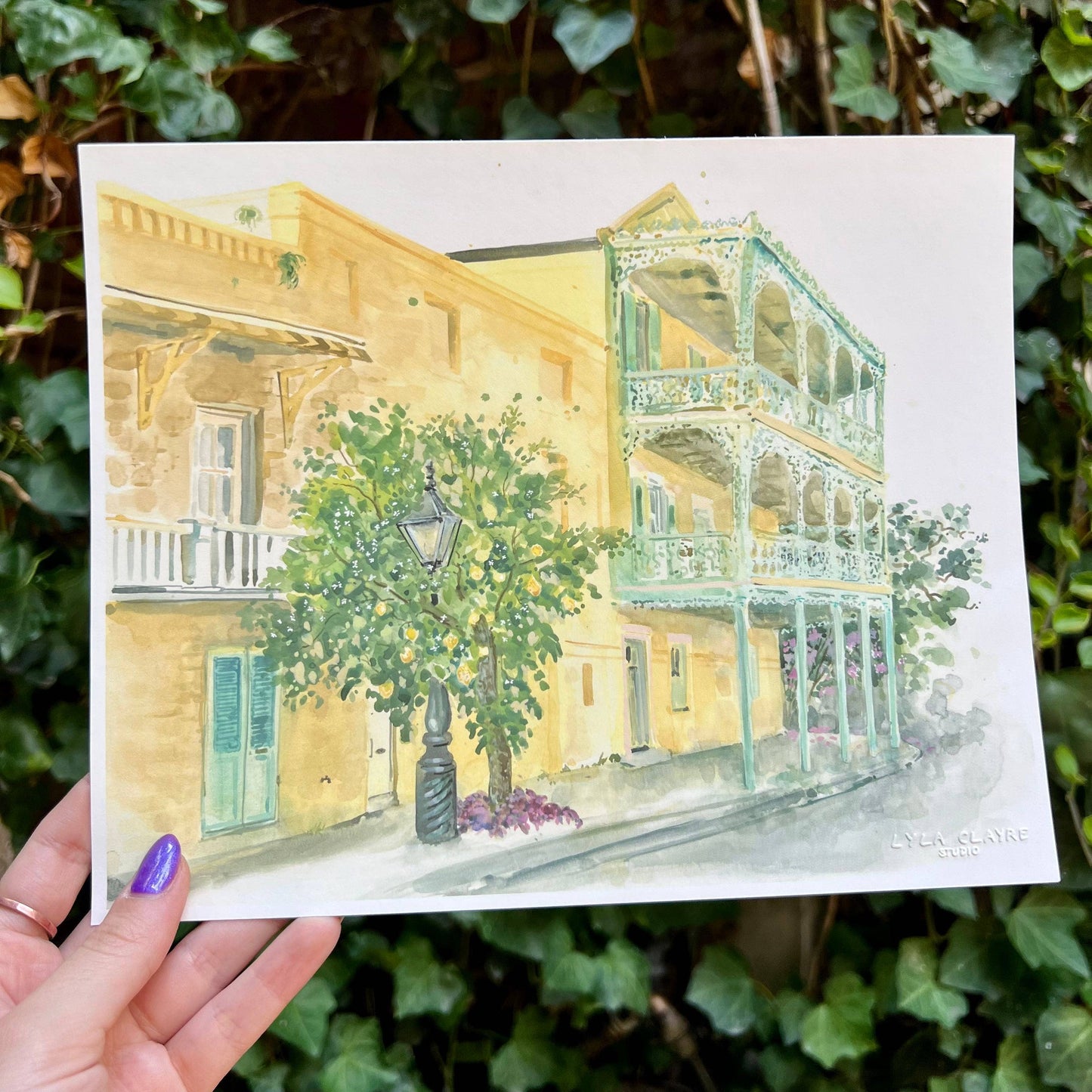 "Lemonade" Watercolor Fine Art Print