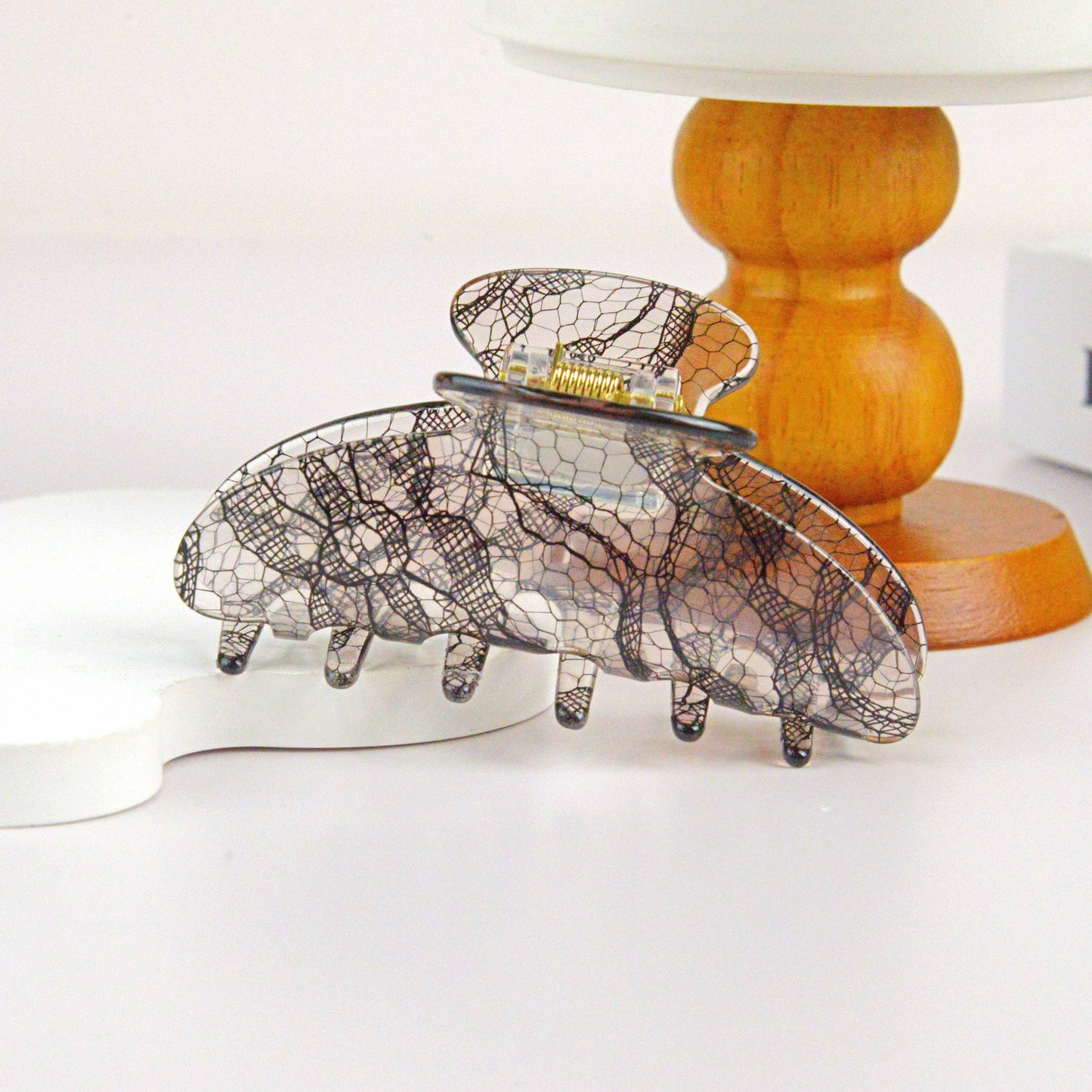 Lace Pattern Claw Clip,Summer Hair Clip
