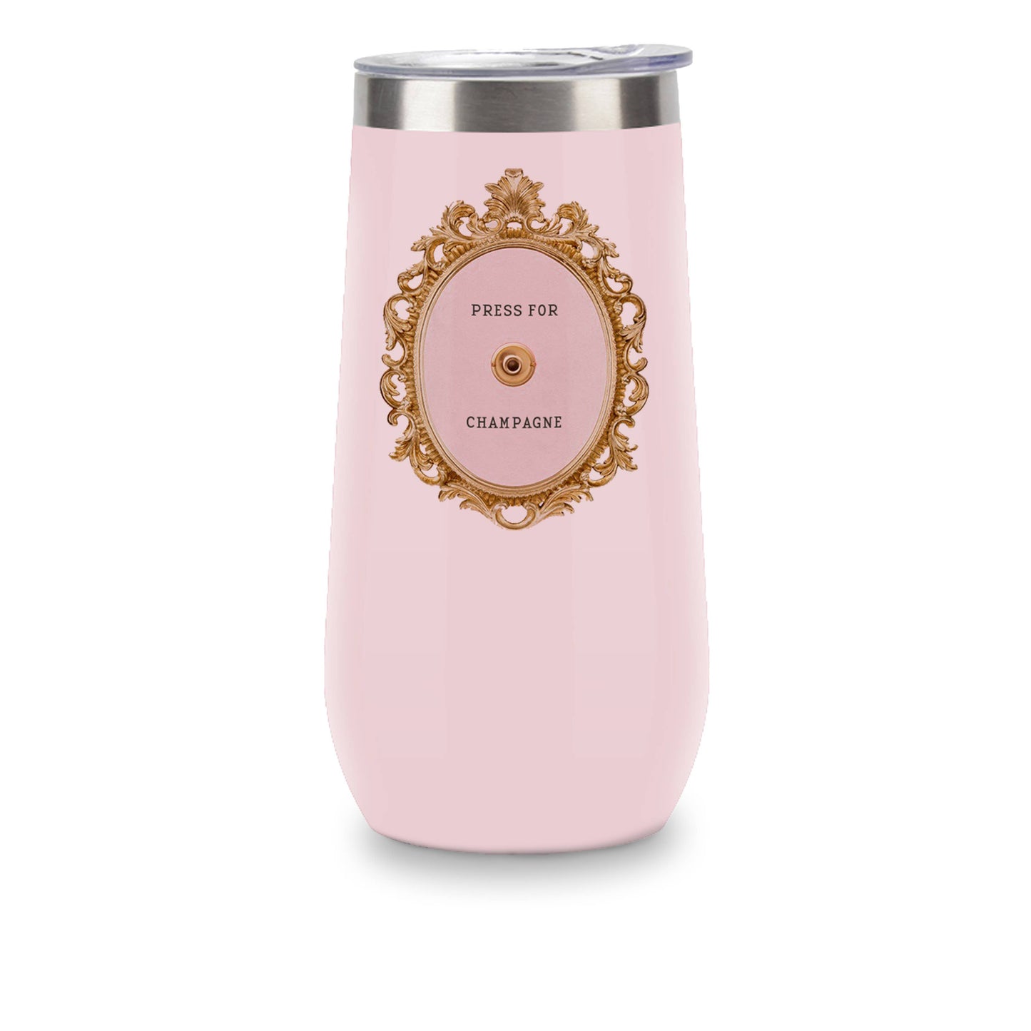 Press for Champagne Insulated Champagne Tumbler