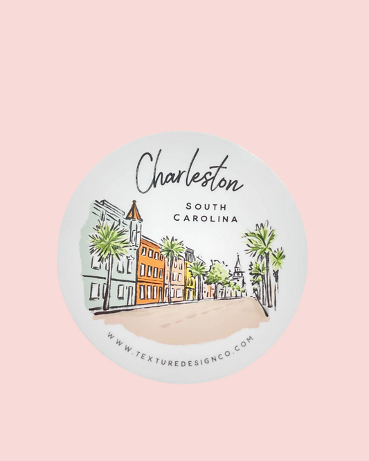 The Charleston Sticker - Sherbet Streets Collection